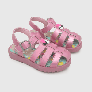Sandalia de niña Disney Minnie lila