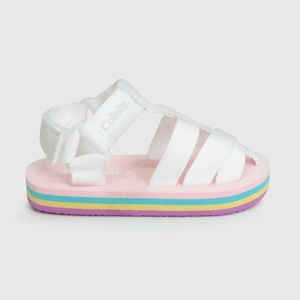 Aqua de niña playa off white