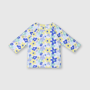 Tankini de bebé niña playa royal blue