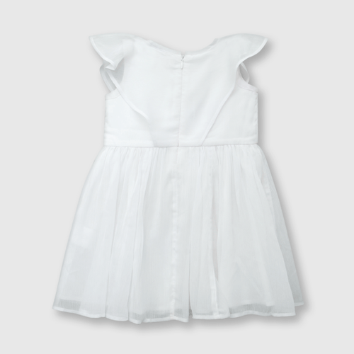 Vestido de bebé niña ceremonia blanco / white