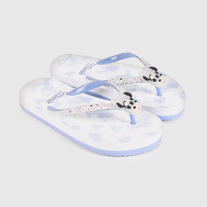 Hawaiana de niña disney con brillo light blue