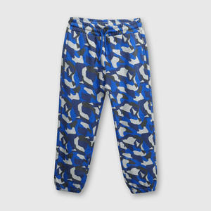 Pantalón buzo camuflado azulino