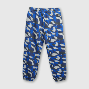 Pantalón buzo camuflado azulino
