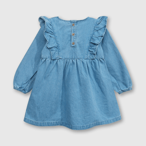 Vestido Colección Niña light denim