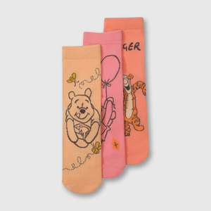Medias 3/4 Disney Niña salmon