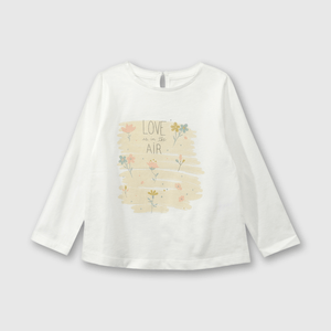 Polo Everyday Niña off white