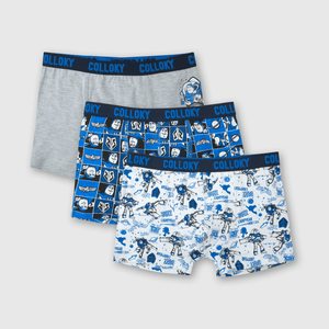 Boxer Disney Niño azulino