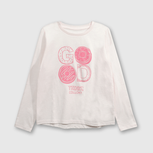 Polo de niña soft pink