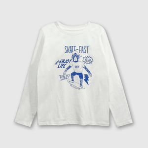 Polo de niño off white