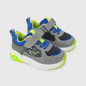 Zapatilla luces Luces Niño gray / gris