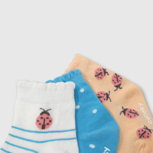Medias deportivas Colección Niña celeste