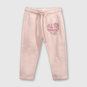 Pantalón buzo Everyday Niña rosa viejo