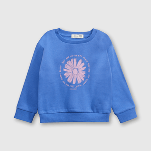 Polerón Everyday Niña royal blue