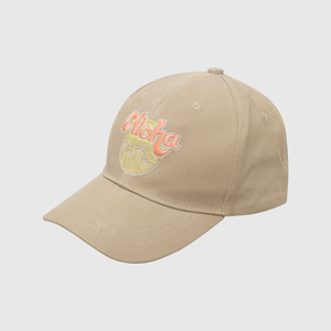 Gorro de niño de gabardina khaki