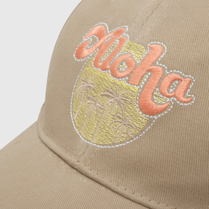 Gorro de niño de gabardina khaki