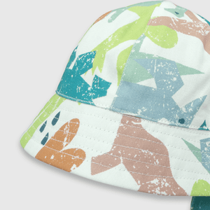 Sombrero de bebé niño de gabardina Crema
