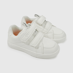 Zapatilla Escolar Unisex blanco