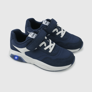 Zapatilla Tematico Luces Niño azul