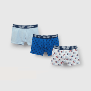 Boxer Marvel Niño azul