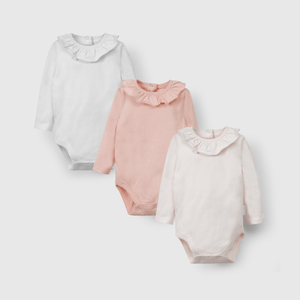 Pack bodies Colección Niña rosado