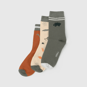 Medias 3/4 Colección Niño café