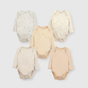 Pack bodies Colección Niña blanco