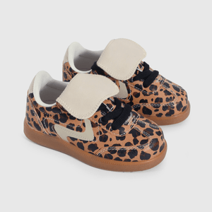 Zapatilla Lifestyle Niña café