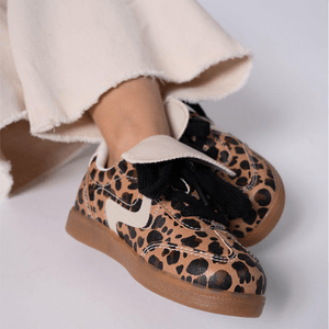 Zapatilla Lifestyle Niña café