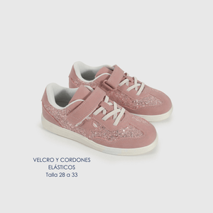 Zapatilla Lifestyle Niña rosado