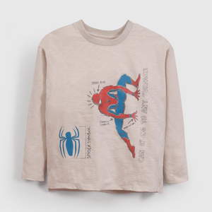 Polo Marvel Niño beige